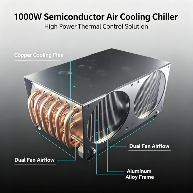 Laser Industrial Chiller - Resfriador de Ar Semicondutor Peltier de