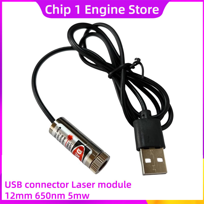 Industrial Laser Pointer - Ponteiro Laser de Cobre 650nm com