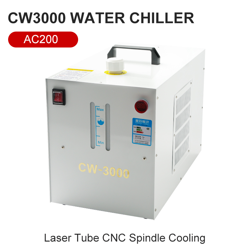 Laser Chiller Water Cooler - Refrigerador industrial CW-3000 9l, resfriador de