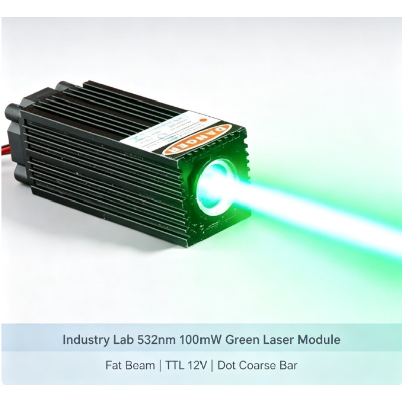 Industrial Laser Engraver For Metal - Módulo de Diodo Laser Verde Industrial