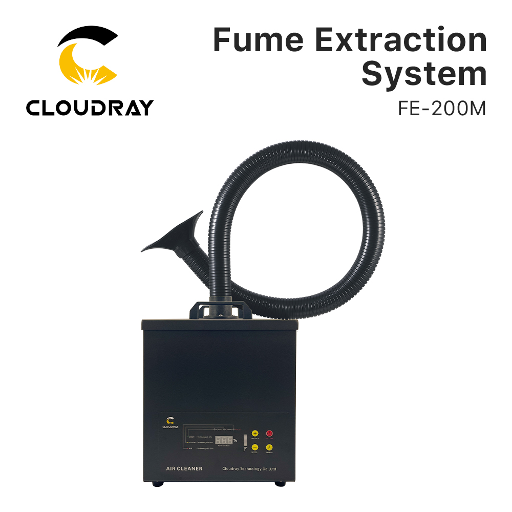 Laser Marking Machine - Sistema de Extração de Fumaça Cloudray