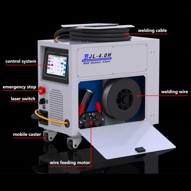 Máquina de solda a laser portá - Industrial Laser Welding Tool avaliação e preço