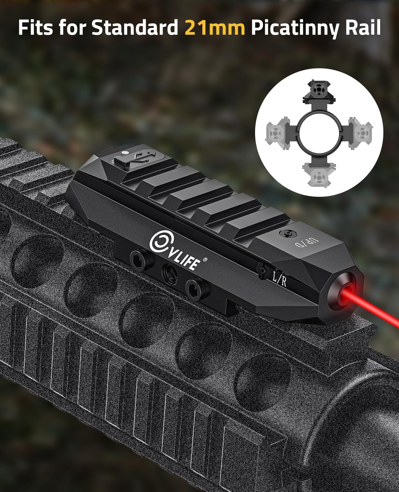 Visão a laser de baixo perfil  - Industrial Laser Pointer avaliação e preço