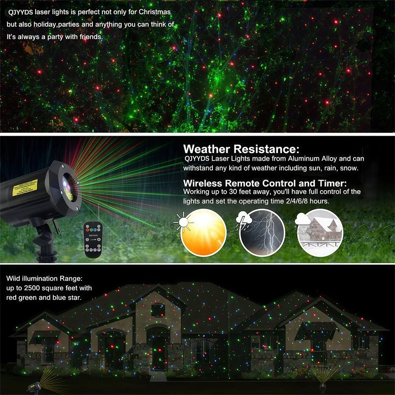 Céu cheio estrela projetor las - Industrial Laser Projector avaliação e preço