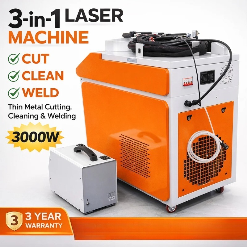 Máquina de Solda 3 em 1, Máqui - Industrial Laser Welding Tool avaliação e preço