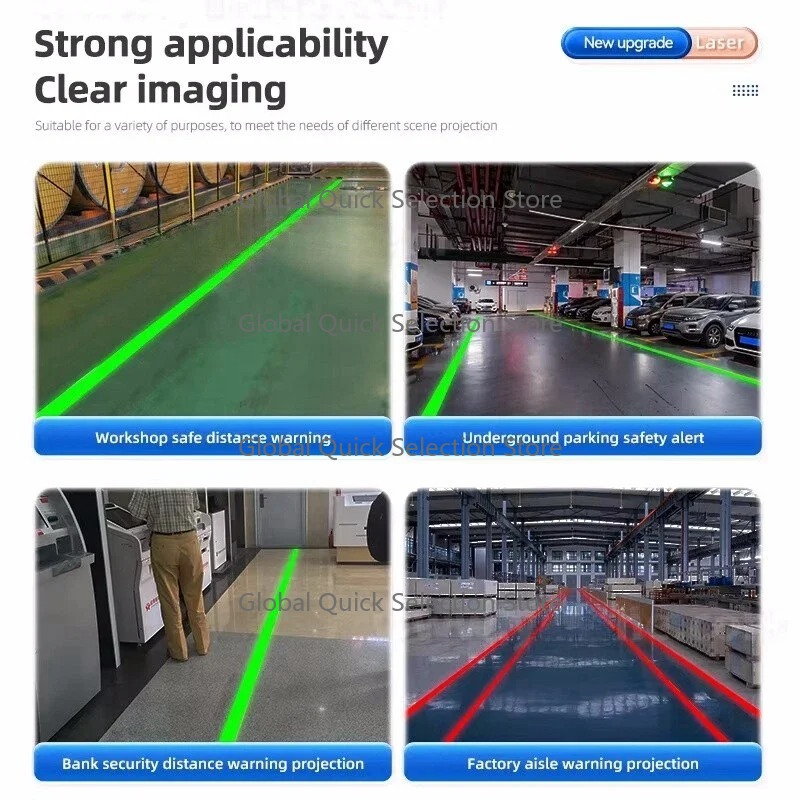 Projetor de Linha de Segurança - Industrial Laser Projector avaliação e preço