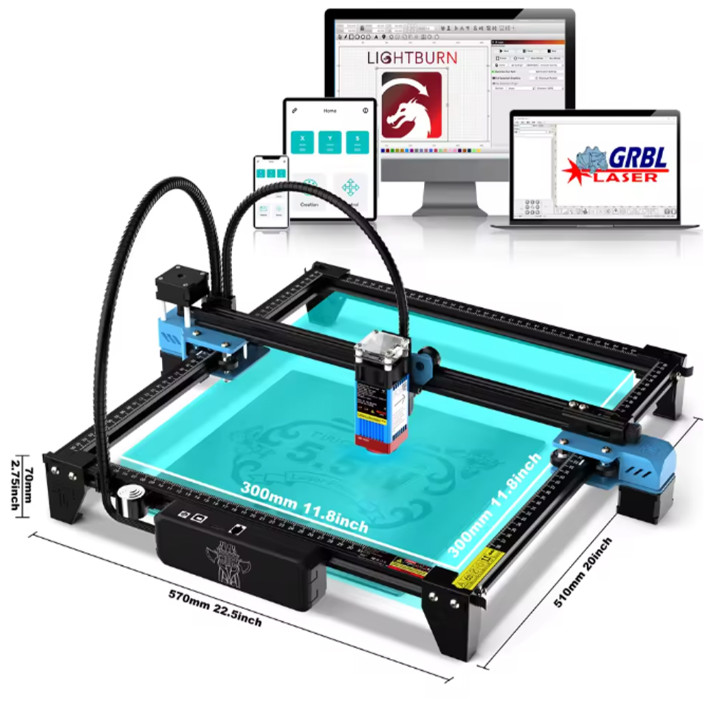 Twotrees TTS-55 pro/TTS-10 pro - Laser Marking Machine avaliação e preço