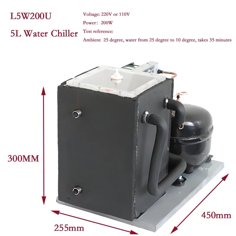 Compressor Chiller de 5L - Res - Laser Chiller Water Cooler avaliação e preço