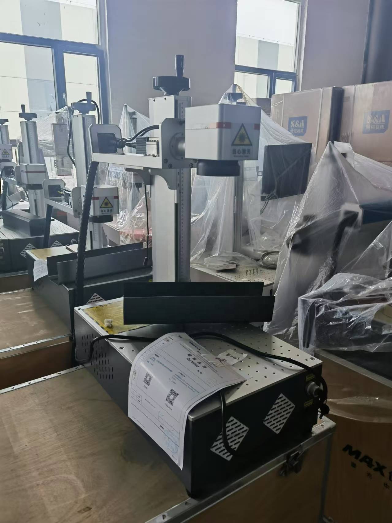 Gravador a Laser de Fibra CNC  - Industrial Laser Engraver For Metal avaliação e preço