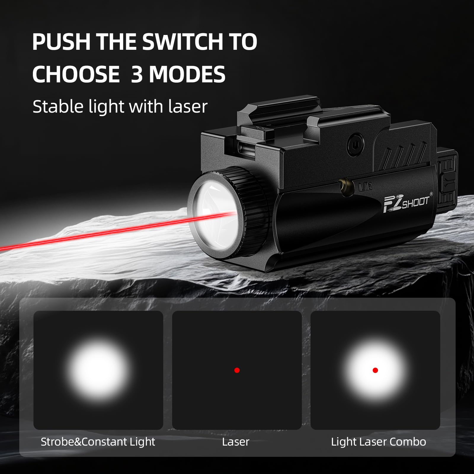 Lanterna para Pistola EZshoot  - Industrial Laser Pointer avaliação e preço