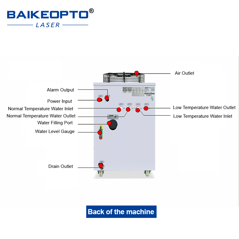 Resfriador de Água Industrial  - Laser Chiller Water Cooler avaliação e preço