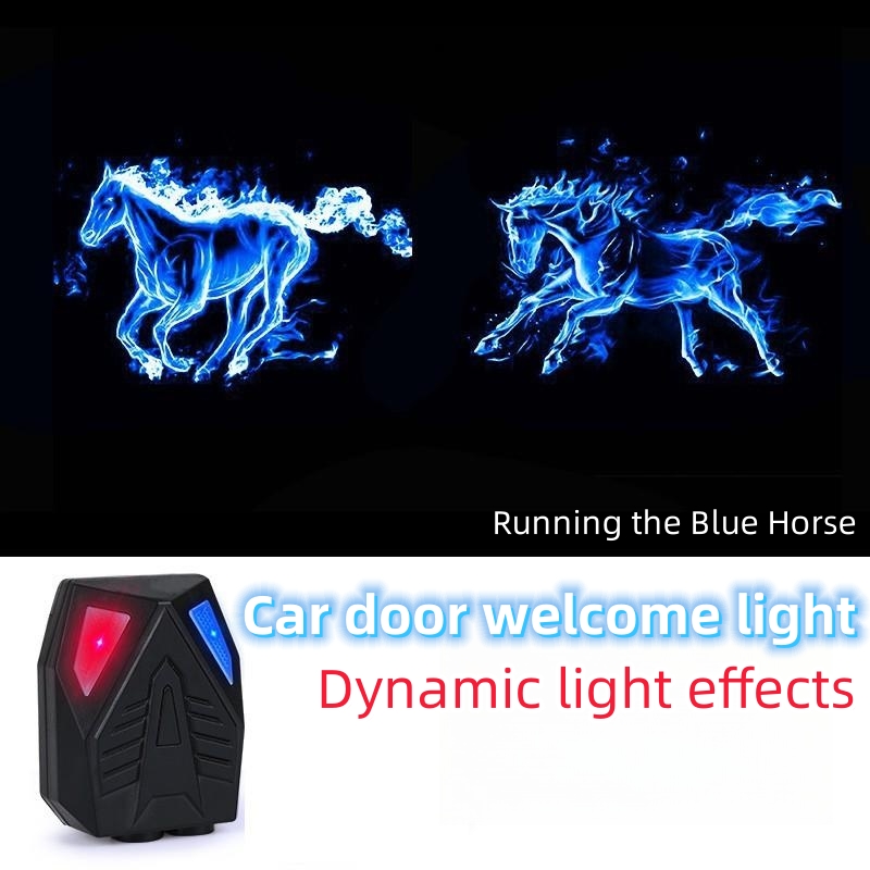 Recarregável LED Car Door Bem- - Industrial Laser Projector avaliação e preço