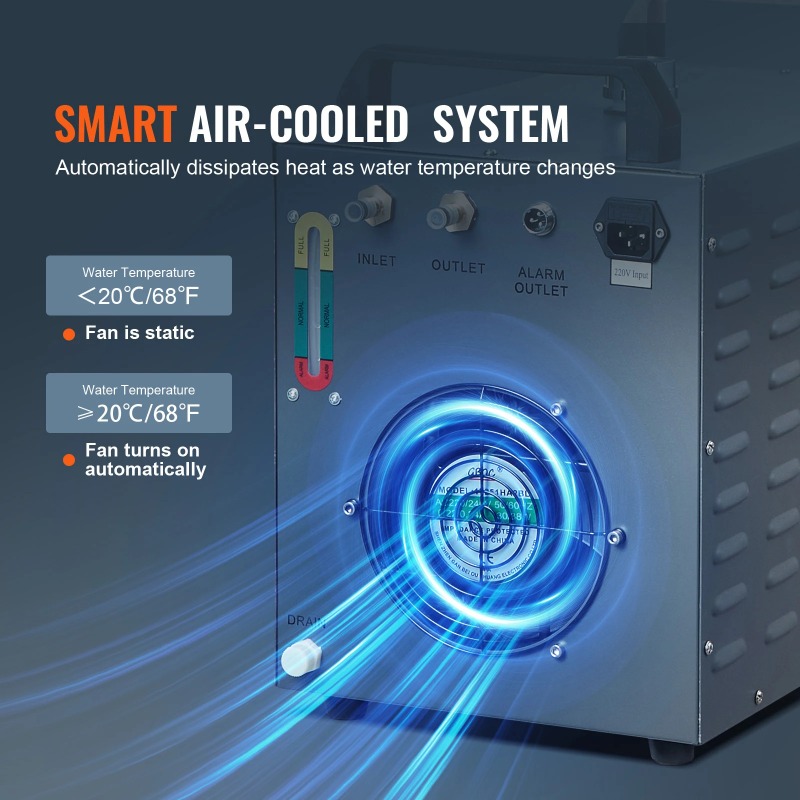 Refrigerador de água industria - Laser Industrial Chiller avaliação e preço