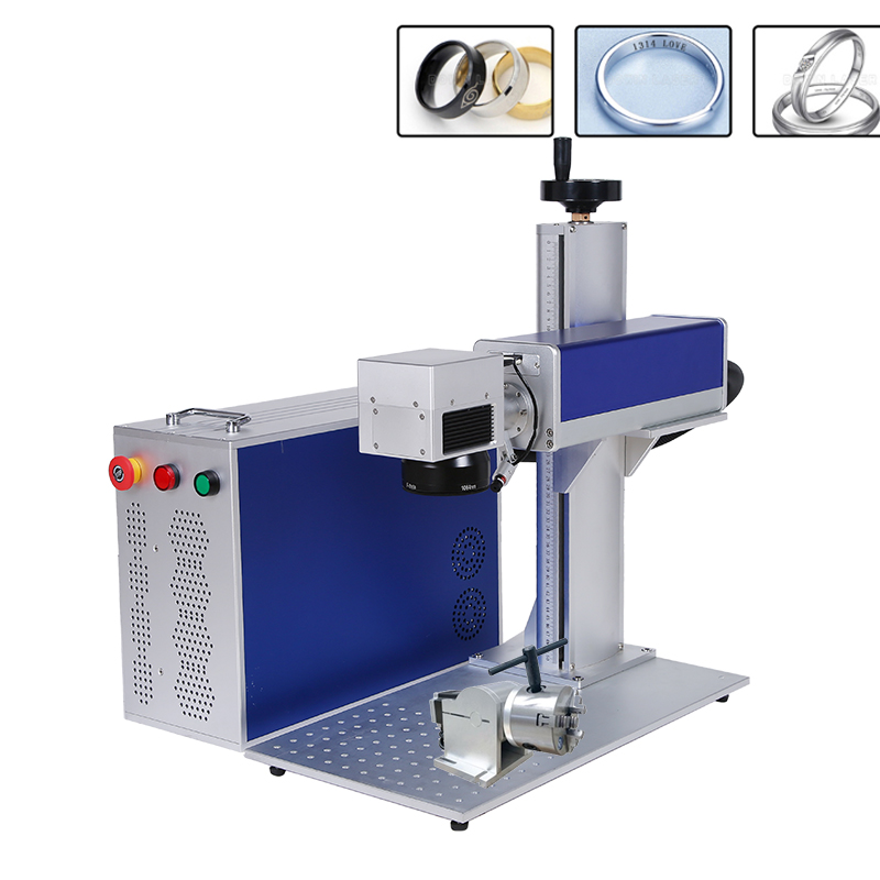 Marcador a laser de fibra port - Industrial Laser Engraver For Metal avaliação e preço