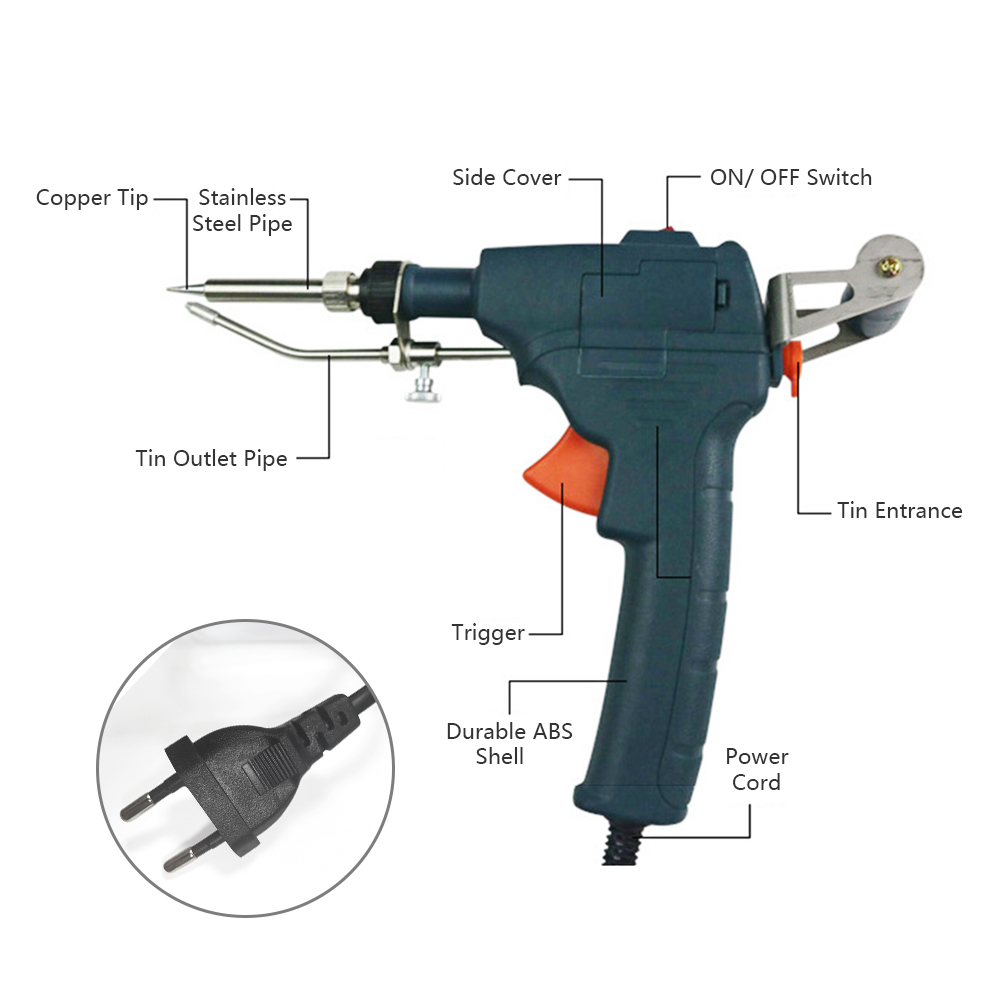 Pistola de solda portátil 60W, - Industrial Laser Welding Tool avaliação e preço